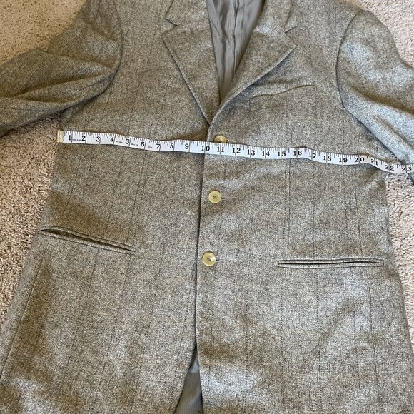 Vintage Pal Zileri Men's Sport Coat Blazer US 42R (EU 52R) Silk Cashmere Italy - Picture 7 of 16